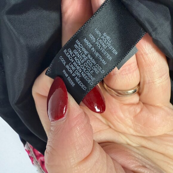 Express Floral Full Circle Mini Skirt Lined Blue Size 2 EUC - Picture 14 of 14